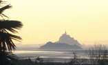 Château Les Hauts face au Mont Saint Michel